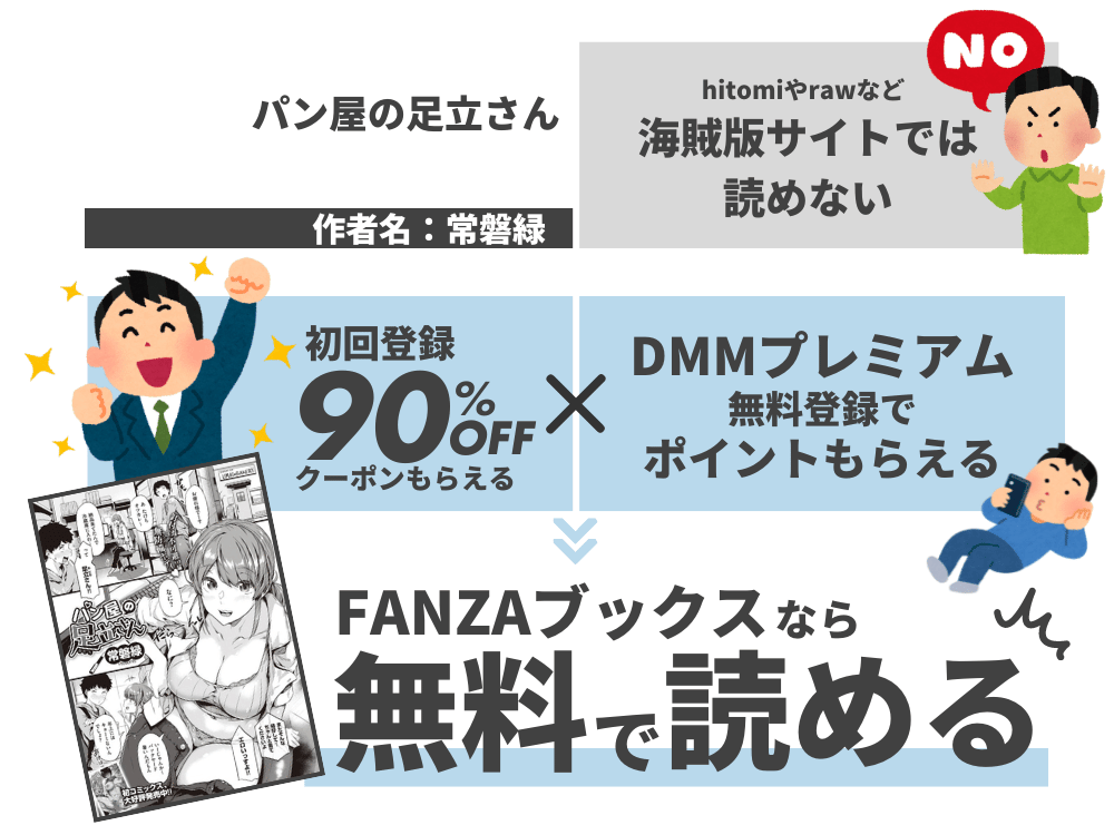 『パン屋の足立さん』を無料で読む方法